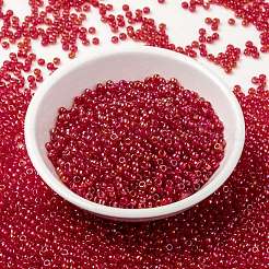 MIYUKIラウンドロカイユビーズ  日本製シードビーズ  （rr3762)  8/0  3mm  穴：1mm  約422~455PCS /ボトル  10 G /ボトル&nbsp;SEED-JP0009-RR3762