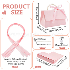 Свадебные сувениры коробка конфет своими руками набор DIY-WH0250-73D