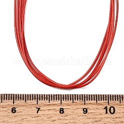 Cordon ciré de 1 mm pour la fabrication de colliers à 5 brins&nbsp;MAK-C005-01V-G