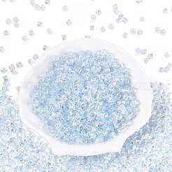 Perline di vetro trasparenti colorate fgb&nbsp;SEED-Q040-07A-B02
