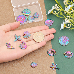 20 шт. 10 стиля подвески из нержавеющей стали 304&nbsp;STAS-CA0001-96