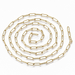 Текстурированные цепочки-скрепки из нержавеющей стали 304 CHS-S006-JN954-2