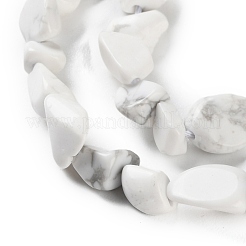 Природные Говлит бисер нитей G-P497-01C-64