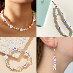 100шт бусины из полимерной глины ручной работы&nbsp;CLAY-CJ0001-54