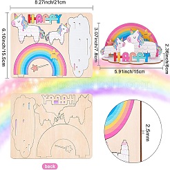 Украшение для торта из липы DIY-WH0016-69