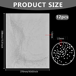 12 шт. стеклянный стразы с горячей фиксацией&nbsp;DIY-FG0008-49