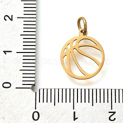 Ciondoli in acciaio inossidabile 304&nbsp;LS-STAS-Z119-21G