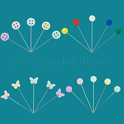 4 коробка 4 стиля железных булавок FIND-CP0003-03