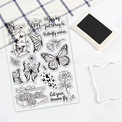 PVC-Plastikstempel&nbsp;DIY-WH0167-56-182