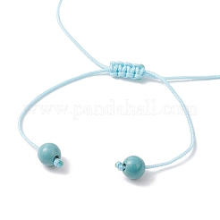 2шт. синтетические бирюзовые бусины в виде черепахи и морской звезды&nbsp;BJEW-JB12064-02