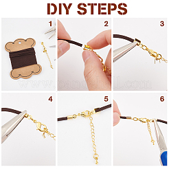 Bastelset für DIY-Kordelarmband-Halsketten&nbsp;DIY-BC0009-48