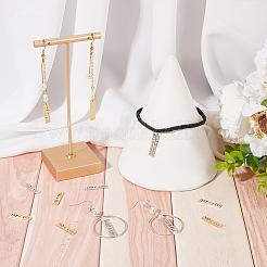 16 шт. 2-х цветные латунные подвески с фазами Луны&nbsp;KK-BBC0004-44