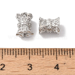 Латунные микропаве из прозрачного кубического циркония KK-G503-21P