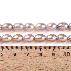 Нити из натурального культивированного пресноводного жемчуга PEAR-N012-AA-03