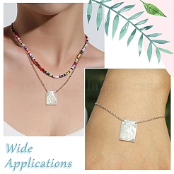 4 шт. 4 стиля подвески из натуральной белой ракушки&nbsp;SSHEL-CJ0001-20