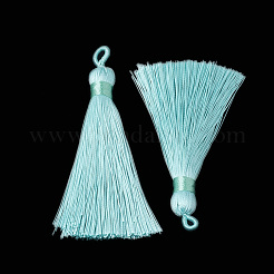 Decorazione dei grandi pendenti della nappa del poliestere&nbsp;AJEW-S059-15