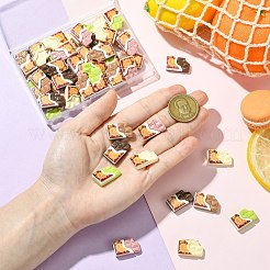 Кабошоны из непрозрачной смолы&nbsp;RESI-CJ0004-78