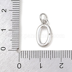 Латунные микропаве прозрачные кубические циркониевые подвески KK-P339-27P