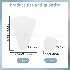 2 пакет бумажных шаблонов для квилтинга DIY-AR0003-94B