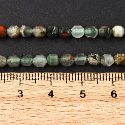 Природные африканские гелиотроп бисер пряди G-A260-A38-01