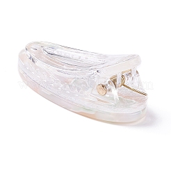 Ацетат целлюлозы (смола) и пластиковые заколки крокодил X-PHAR-C008-01A