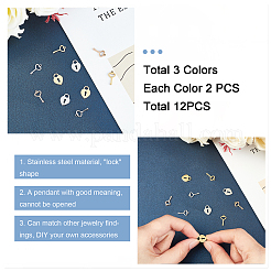 Подвески из нержавеющей стали 304 STAS-UN0012-02M