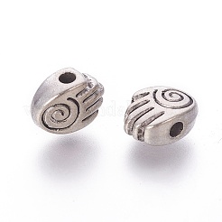 Tibetischen Stil Legierung Hand-Perlen&nbsp;TIBEP-GC177-AS-NR