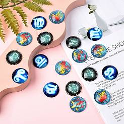 3set 3 стиля стеклянных кабошонов GGLA-SZ0001-21