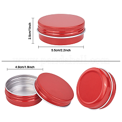 Круглые алюминиевые жестяные банки&nbsp;CON-BC0005-70A-02