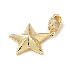 Латунные микро проложить кубического циркония подвески&nbsp;KK-U046-13G