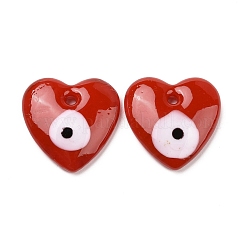 Ручной зла подвески бусины глаз LAMP-O018-01B