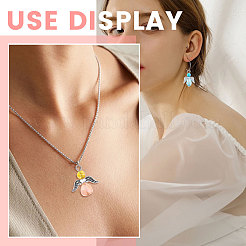 60шт 12 стиля стеклянный кулон&nbsp;PALLOY-CA00001