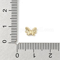 Шармы-соединители из латуни с микропаве из кубического циркония&nbsp;KK-E791-19G