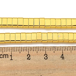 Гальванические нити из синтетических немагнитных гематитовых бусин&nbsp;G-I360-B01-01