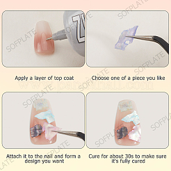 1 набор двухцветных ломтиков ракушек&nbsp;MRMJ-SP0001-05B