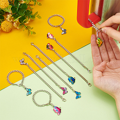 10 pz 304 decorazioni pendenti in acciaio inossidabile&nbsp;HJEW-UN00012