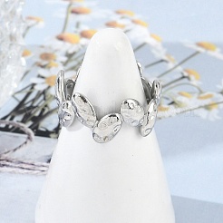 Кольца-манжеты из нержавеющей стали 304 для женщин&nbsp;RJEW-A056-02P