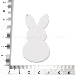 Подвески из акрила с пасхальным принтом OACR-E044-02D