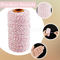 2 рулон ниток для макраме из хлопка в два сложения&nbsp;MAKN-CY0001-01C