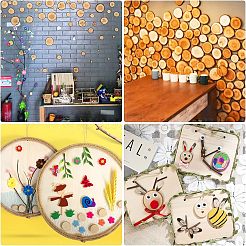 Деревянные круглые детали из бука WOOD-OC0002-38