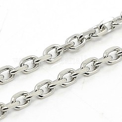 Colliers en acier inoxydable 304 résistant au ternissement&nbsp;LS-NJEW-F027-40-3.5mm