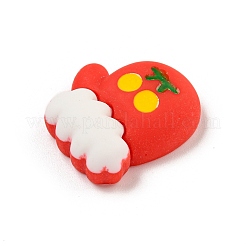 Deko-Cabochons aus undurchsichtigem Harz mit Weihnachtsmotiv&nbsp;CRES-B022-06I