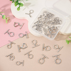 38 шт. 19-х стилевые застежки-тоглы из сплава&nbsp;FIND-TA0008-79