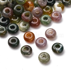 Природного индийского агата Европейский бисером G-Q503-03