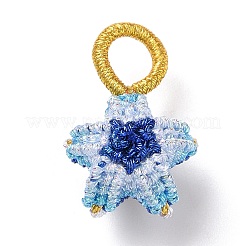 Подвеска из плетеной хлопковой веревки FIND-H033-01B