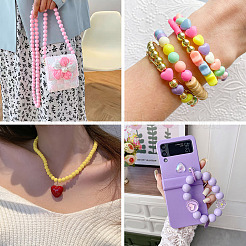 Непрозрачные акриловые бусины&nbsp;OACR-TAC0014-06H