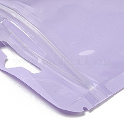 Sachets d'emballage rectangulaires en plastique refermables à motif yin-yang&nbsp;ABAG-A007-02D-01