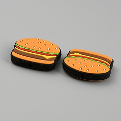 Экологически чистые силиконовые фокусные бусины для пищевых продуктов для гамбургеров&nbsp;SIL-SZC0001-08