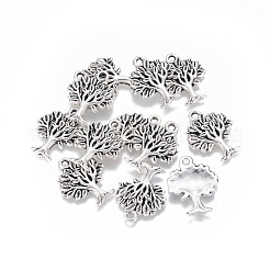 Дерево подвески сплава тибетский стиль TIBEP-R338-24AS-NR