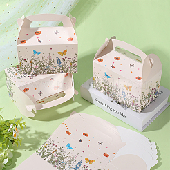 12 шт. складные подарочные коробки из бумаги&nbsp;CON-WH20001-18A